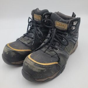 Duluth Trading Co Mens Composite Toe Work Boots Black Leather 10.5 ASTM F2413-18